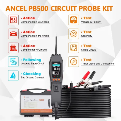 PUNTA LOGICA  GRAFICACION INYECTORE ANCEL PB500